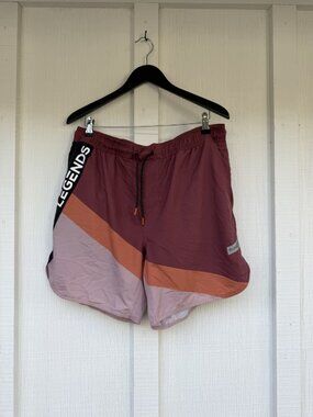 Legends Relay 5" Shorts Mens XL color Block Training Gym